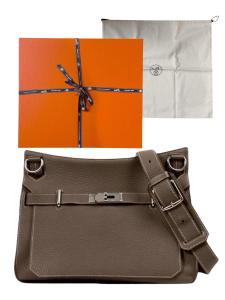 Hermès Jypsière Etoupe 34 Bag - Vintage Authentic