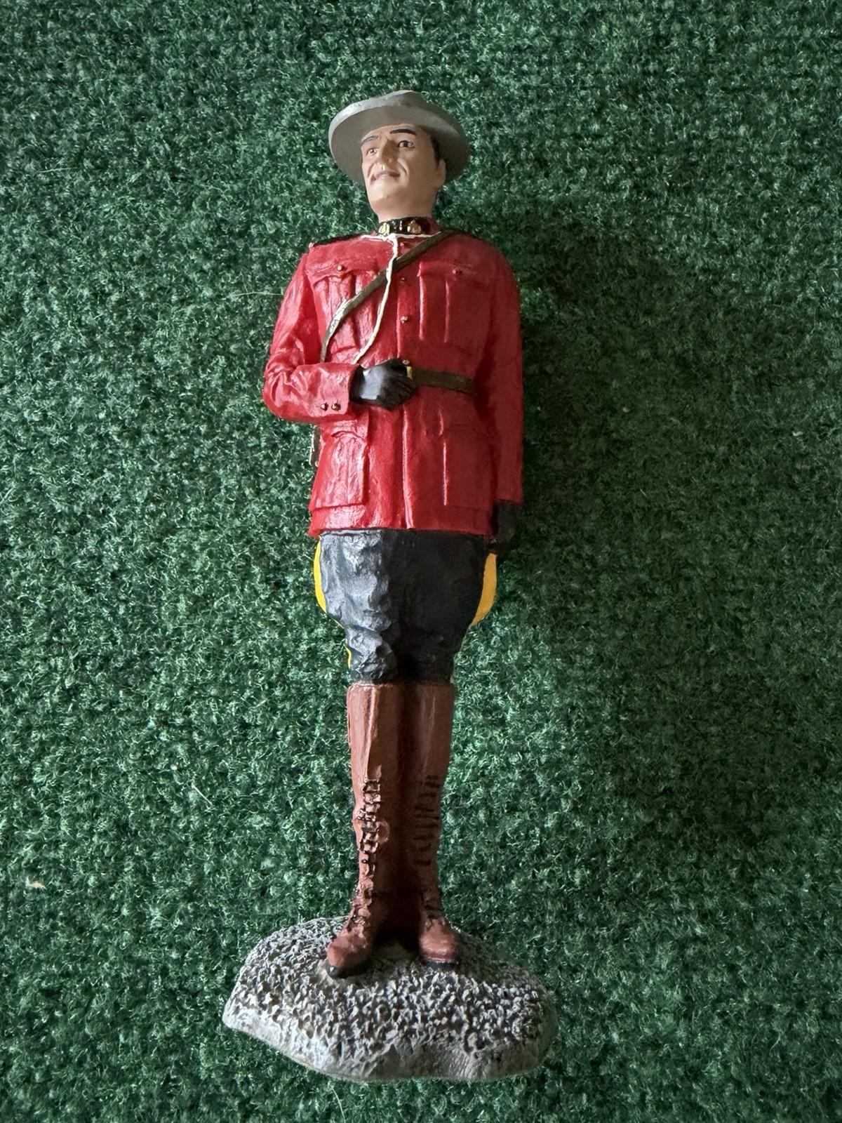 Canada RCMP Mounted Police Resin Figure