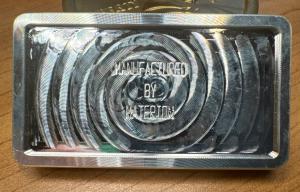 Scottsdale .999 Fine Silver 10 oz Bar Displayed