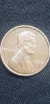 1969-D Lincoln Cent with Visible Doubling Error