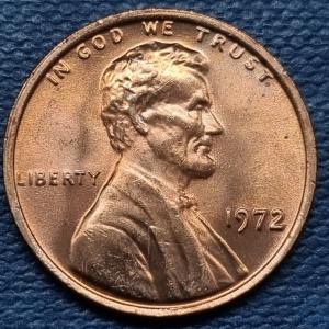 1972 Lincoln Memorial Cent DDO Doubled Die