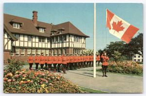 Royal Canadian Mounted Police Flag Raising Collectible