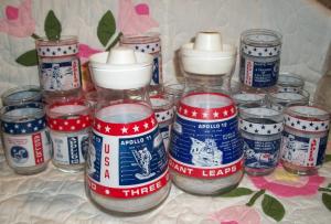 Set of 2 Apollo Carafes with 20 Glasses