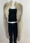 XL Fluffy Arctic Fox Fur Vest Coat