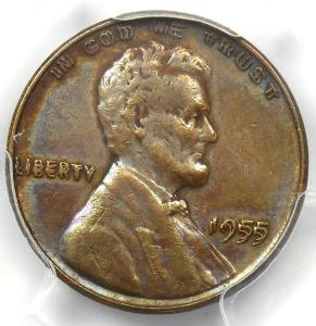 1955 Doubled Die Lincoln Cent DDO FS-101