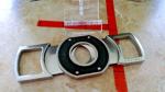 Colibri Double Guillotine Cigar Cutter with Case