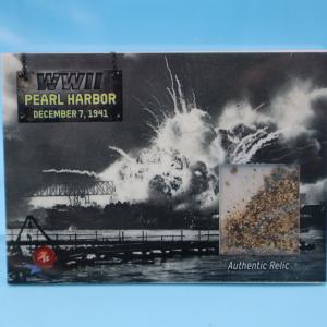 2025 WW2 Sand Relic Pearl Harbor Autograph #W2D1