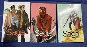 Saga TPB Volumes 1, 2, and 3 Collection
