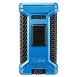 Colibri Ascari Triple Flame Lighter - Blue & Black