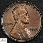 1955 Lincoln Wheat Doubled Die Copper Cent