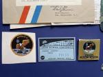 Apollo 11 Liftoff Certificate and Press Pass Set