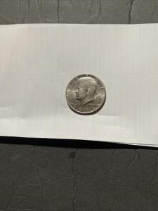 1974 50C No Mint Mark Die Clash Coin