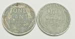 1943 P Lincoln Steel Wheat Penny Set (2 Coins)