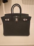 Hermes Birkin 25 Togo Black with Palladium Hardware