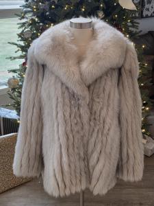 Rare Vintage Safuron Fox Fur Coat Size S-M