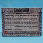 2025 Pearl Harbor Sand Relic Autograph #W2D2