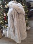 Rare Vintage Safuron Fox Fur Coat Size S-M
