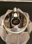 1960s Lalique Varaflame Frosted Crystal Lighter