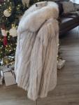 Rare Vintage Safuron Fox Fur Coat Size S-M
