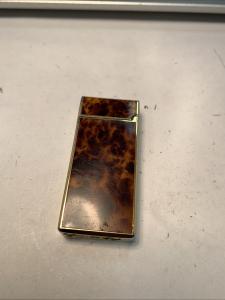 Colibri Japan Brown Marbled Lacquer Gas Lighter