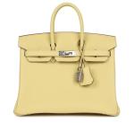 Hermes Birkin 30 Jaune Poussin Togo Bag