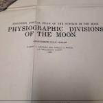 1961 Apollo 11 Lunar Map by Hackman Mason