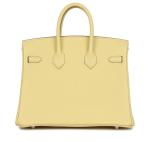 Hermes Birkin 30 Jaune Poussin Togo Bag