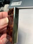 Colibri Japan Brown Marbled Lacquer Gas Lighter