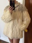 Saga Fox Blue Shadow Fox Fur Coat - Women’s