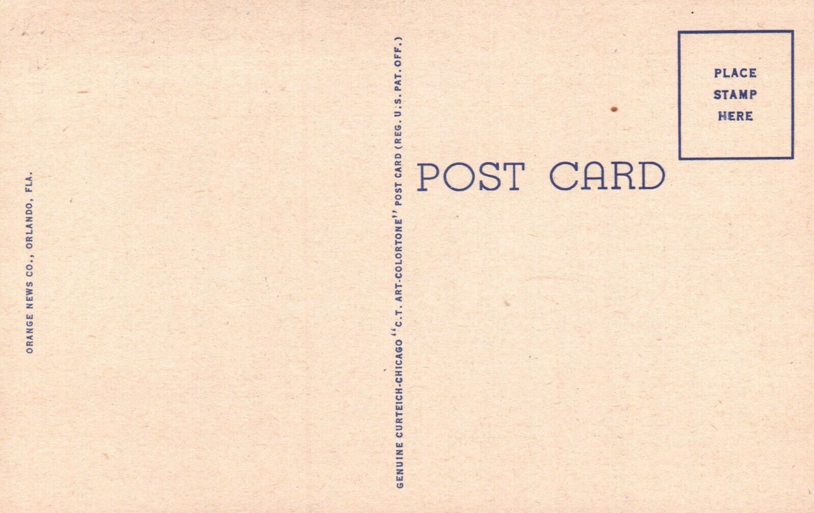 Vintage Linen Postcard Orlando Florida First Methodist Church