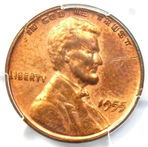 1955 Doubled Die Lincoln Cent DDO FS-101