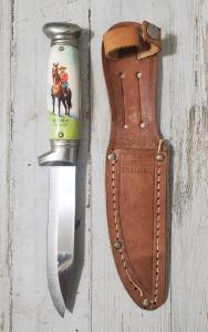 Richards Sheffield Fixed Blade Knife RCMP Canada