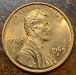 1969 S Penny Doubled Die Error Collectible