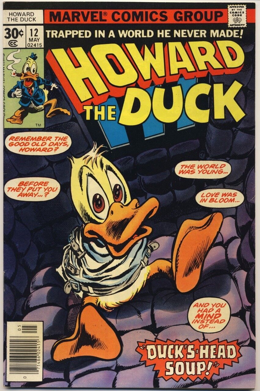 Howard the Duck #12 1977 VF+ - Kiss Cameo