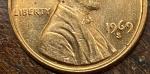 1969 S Penny Doubled Die Error Collectible