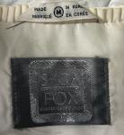 Blue & Shadow Fox Fur Jacket, Size M