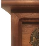 NASA Space Wooden Mantle Clock Collectible