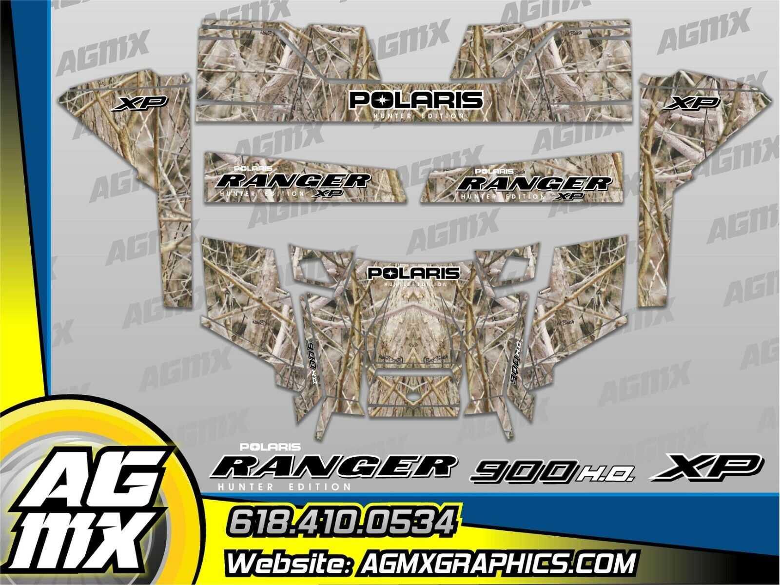 Polaris Ranger 900 XP Graphics Kit