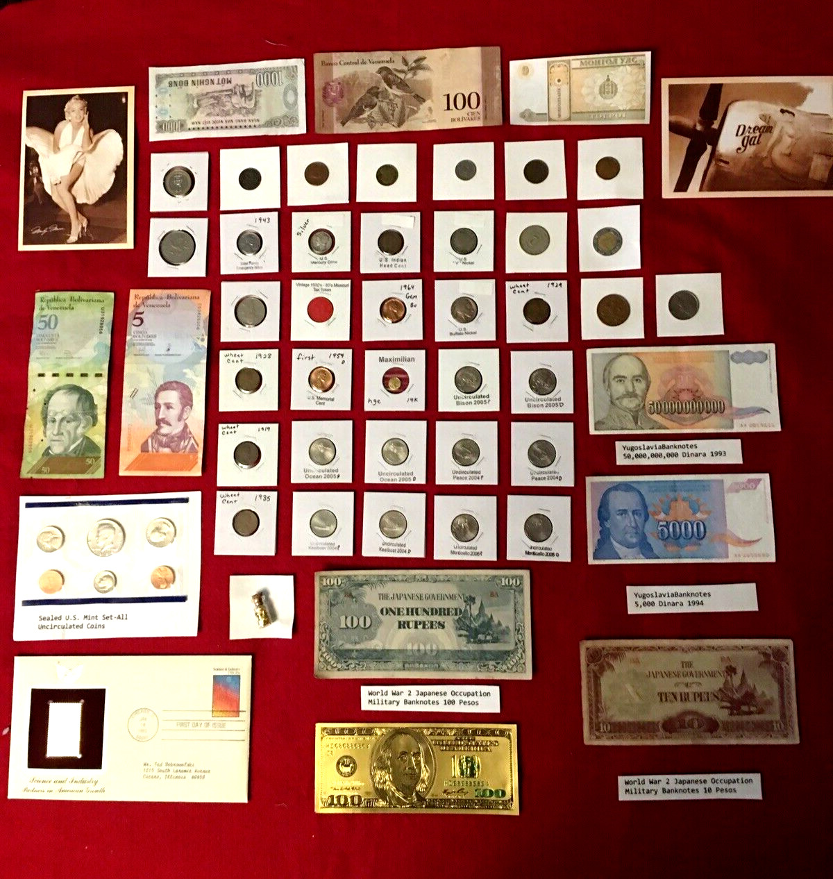 Massive Auction: Coins, Currency, Gold, Silver Collectibles