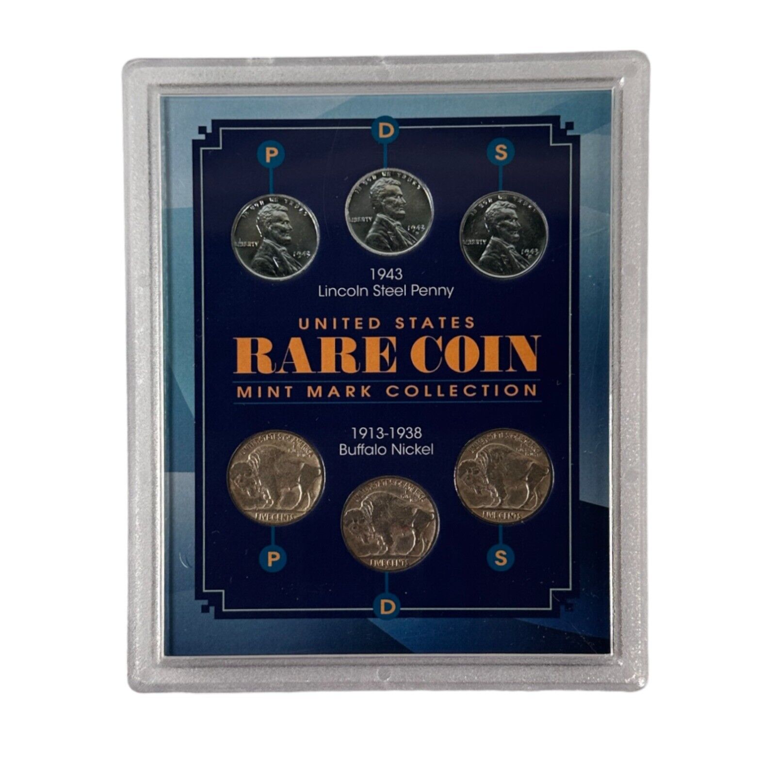 USA Rare Coin Mint Mark Collection - 6 Pieces