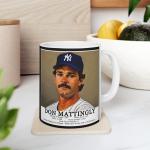 Don Mattingly NY Yankees Ceramic Mug - 11oz