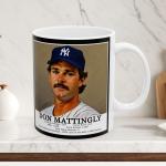 Don Mattingly NY Yankees Ceramic Mug - 11oz