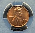 1972 Lincoln Cent Doubled Die PCGS MS65 Red