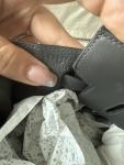 Grey Hermes Birkin Handbag with Gold Hardware 25