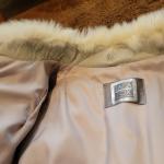 Vintage Real Silver Fox Fur Coat by Saga