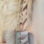 Vintage Real Silver Fox Fur Coat by Saga