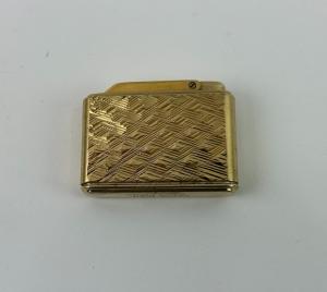 Colibri Gold Tone Art Deco Butane Lighter