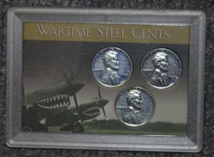 1943 Lincoln Steel Cent Set in Whitman Holder