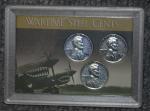 1943 Lincoln Steel Cent Set in Whitman Holder