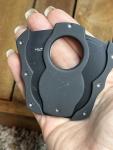 Colibri Double Blade Stainless Steel Cigar Cutter